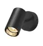 SLV Asto Aluminium Spot Schwarz | Geeignet für 1x GU10