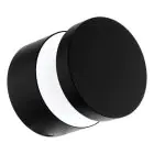 Eglo Applique Murale Melzo Extérieur Aluminium Noir 11W 1300lm - 830 Blanc Chaud